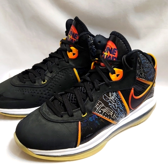 Nike Lebron VIII QS Tune Squad sneakers (mens size 9) - Picture 3 of 16